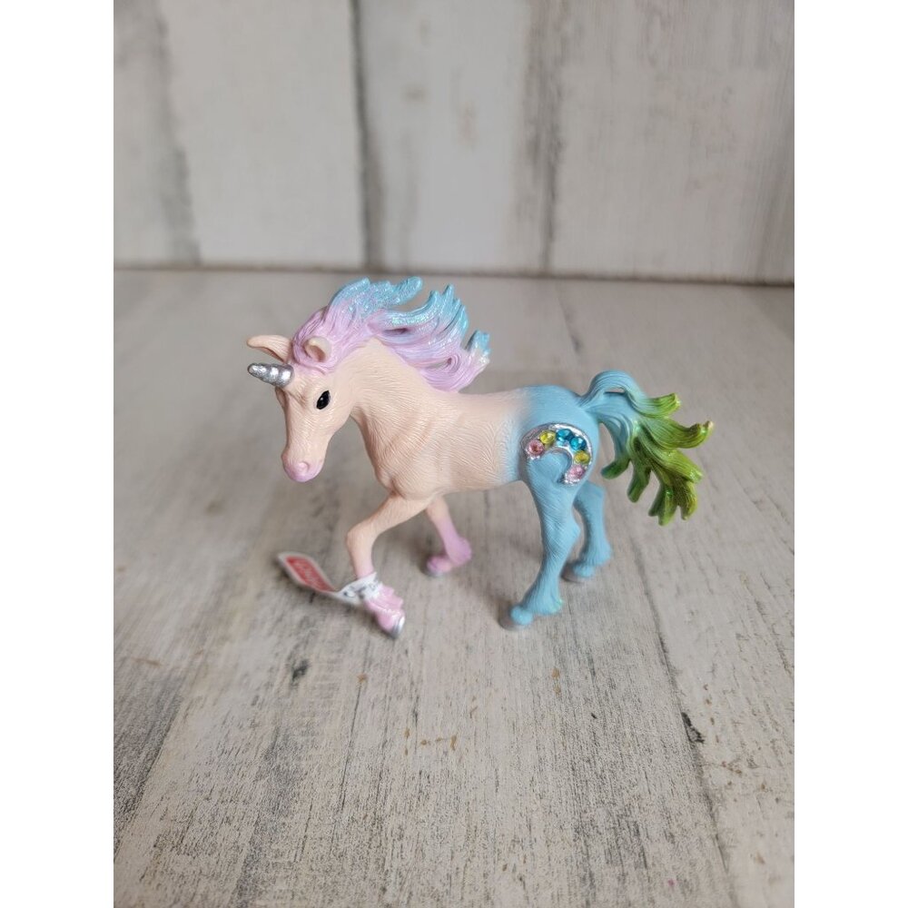 Schleich Rainbow unicorn horse toy figure animal‎